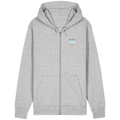 Organic Relaxed Zipper mit Herz - Demiboy