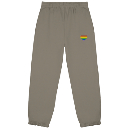 Fluffy Sweatpants mit Herz Stick - Pride