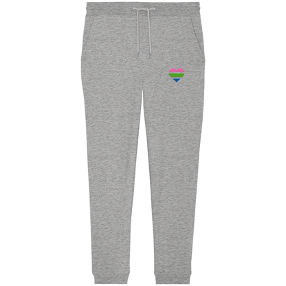 Organic Jogger Pants mit Herz Stick - Polysexual