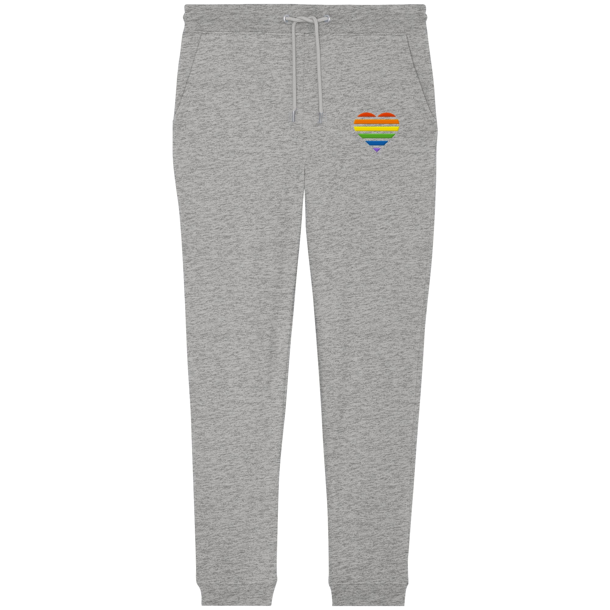 Organic Jogger Pants - Pride Flag Herz Stick