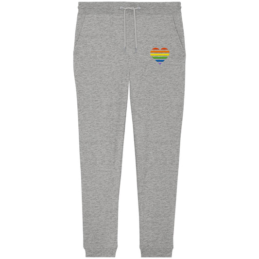 Organic Jogger Pants - Pride Flag Herz Stick