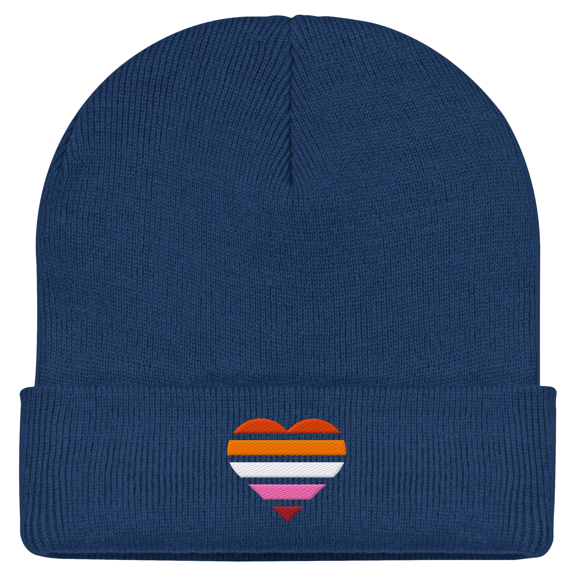 Classic Beanie - Lesbian Flag Herz Stick