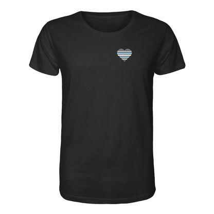 Organic Shirt mit Herz - Demiboy