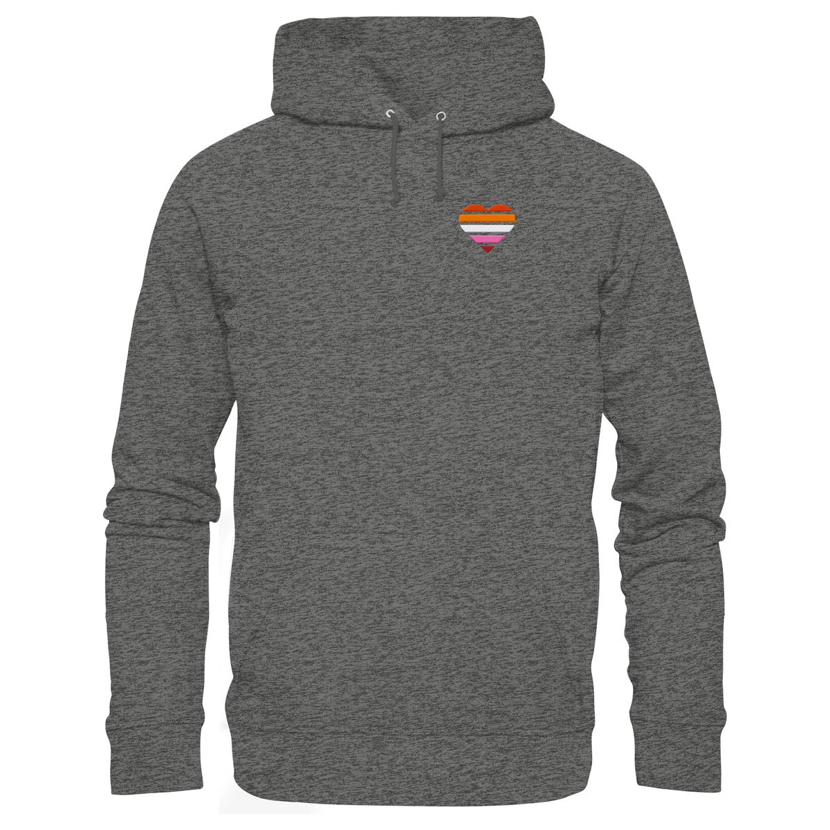 Basic Hoodie mit Herz Stick - Lesbian