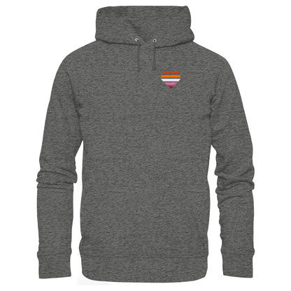 Basic Hoodie mit Herz Stick - Lesbian