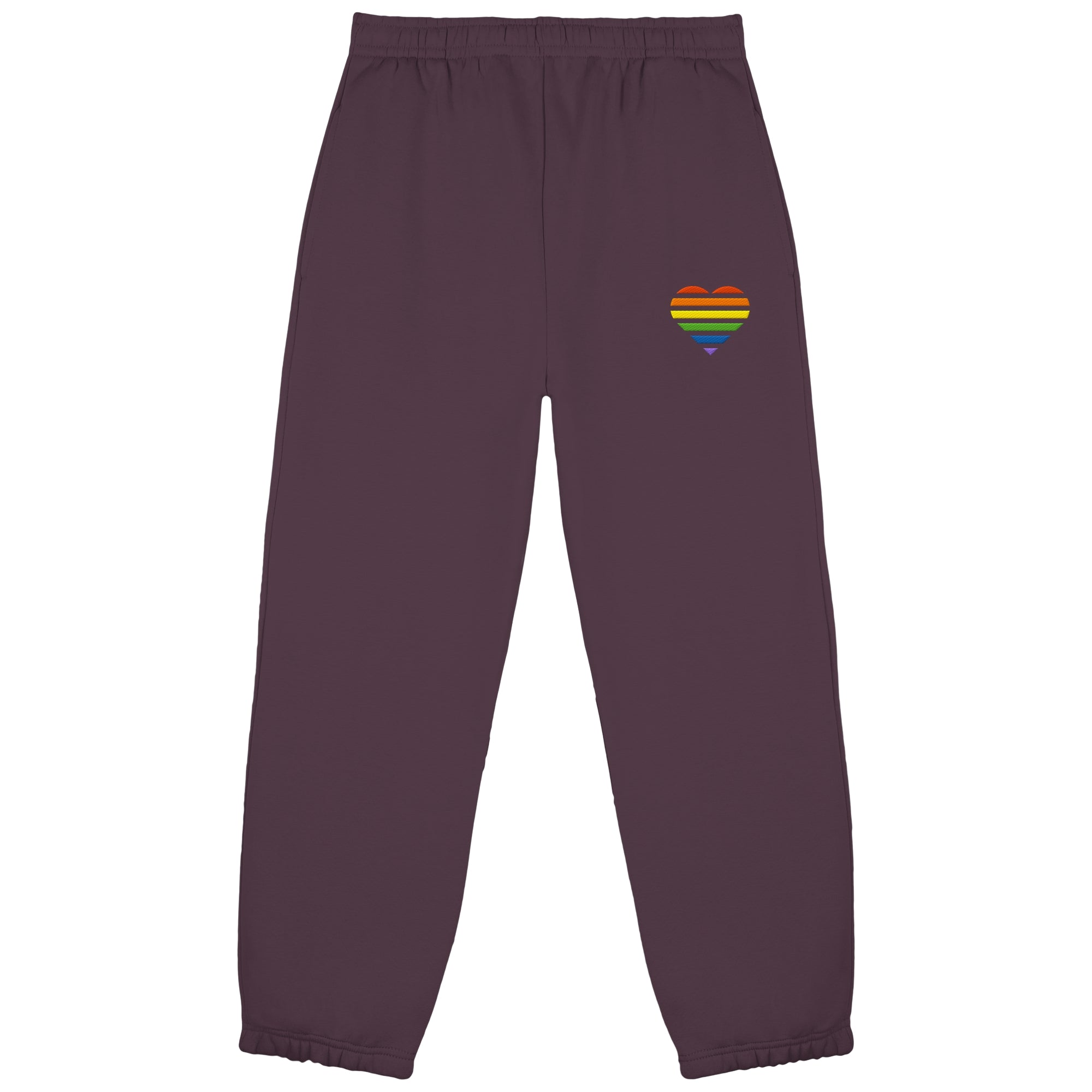 Fluffy Sweatpants - Pride Flag Herz Stick
