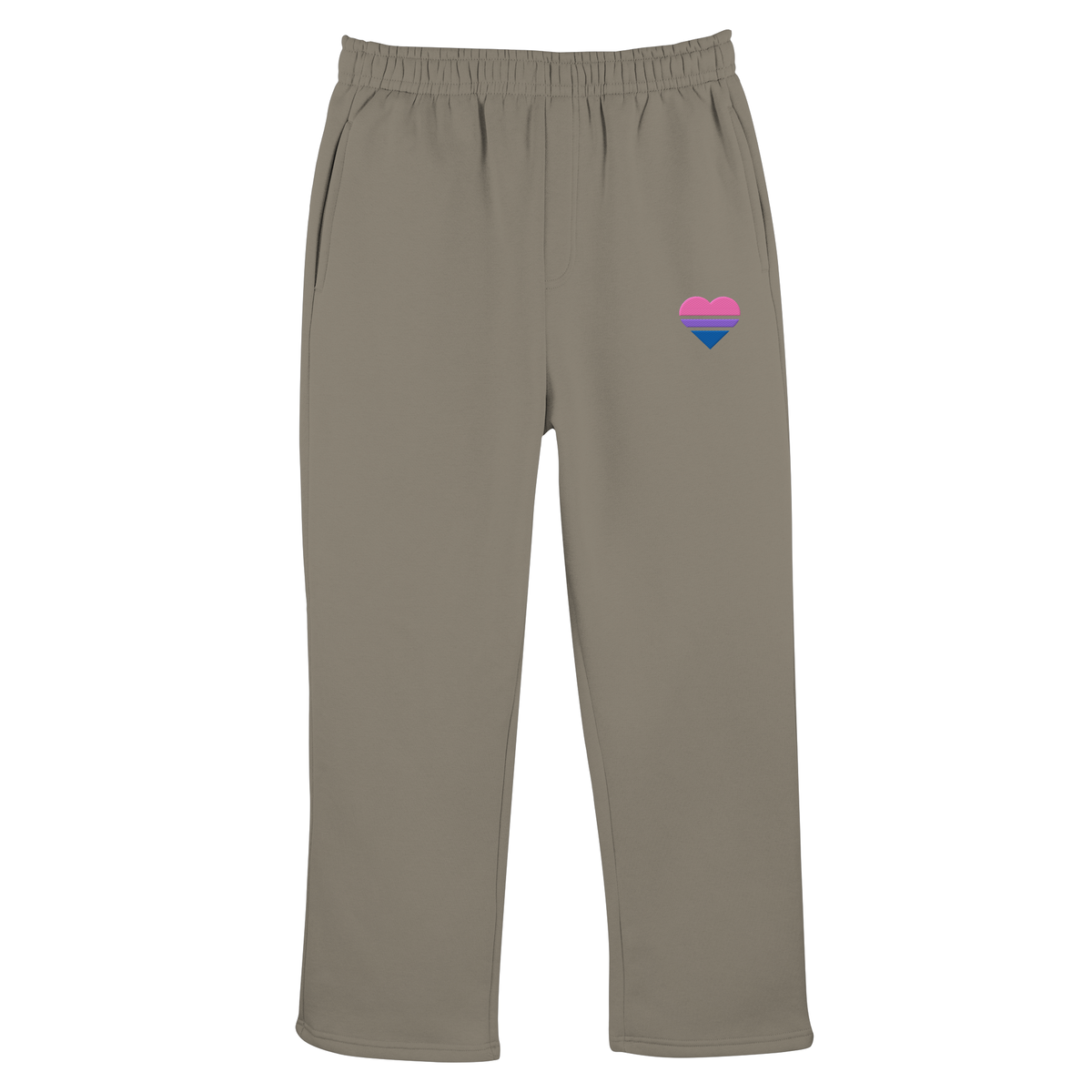 Fluffy Track Sweatpants mit Herz Stick - Bisexual