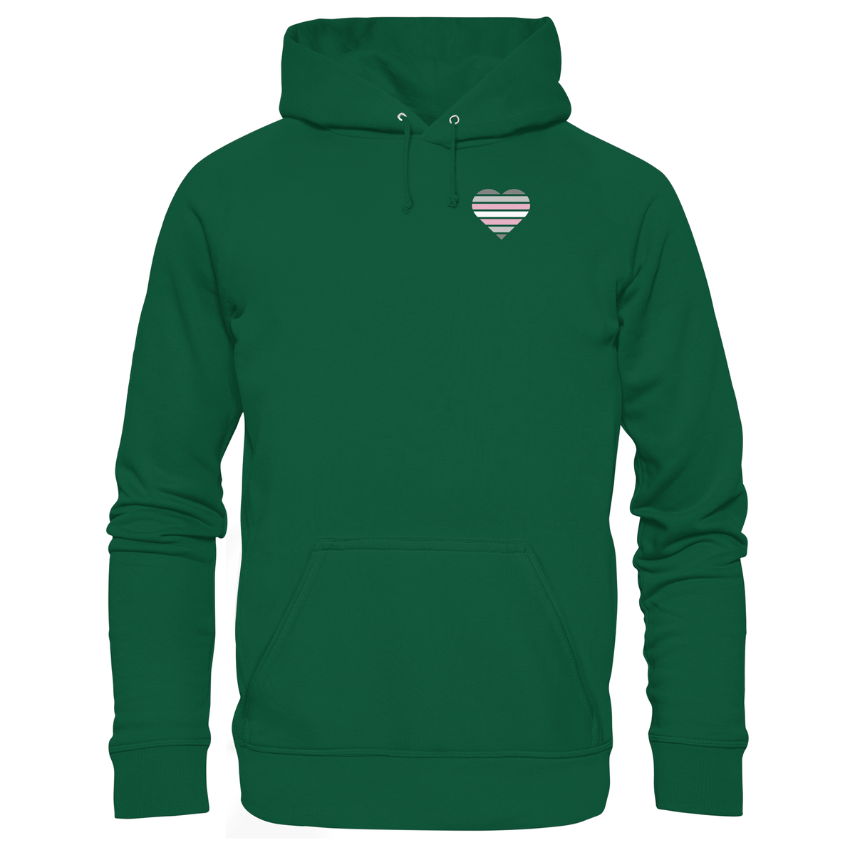 Basic Hoodie mit Herz - Demigirl