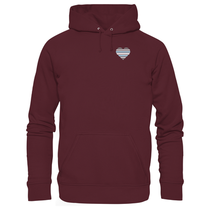 Basic Hoodie mit Herz - Demiboy