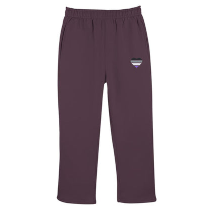 Fluffy Track Sweatpants mit Herz Stick - Asexual