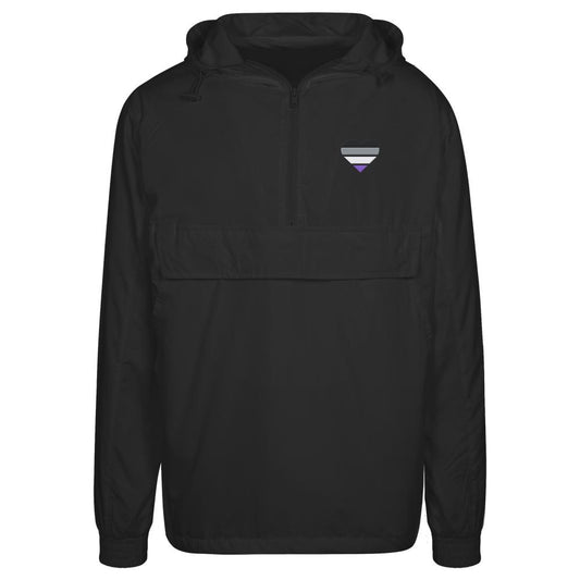 Urban Windbreaker mit Herz Stick - Asexual