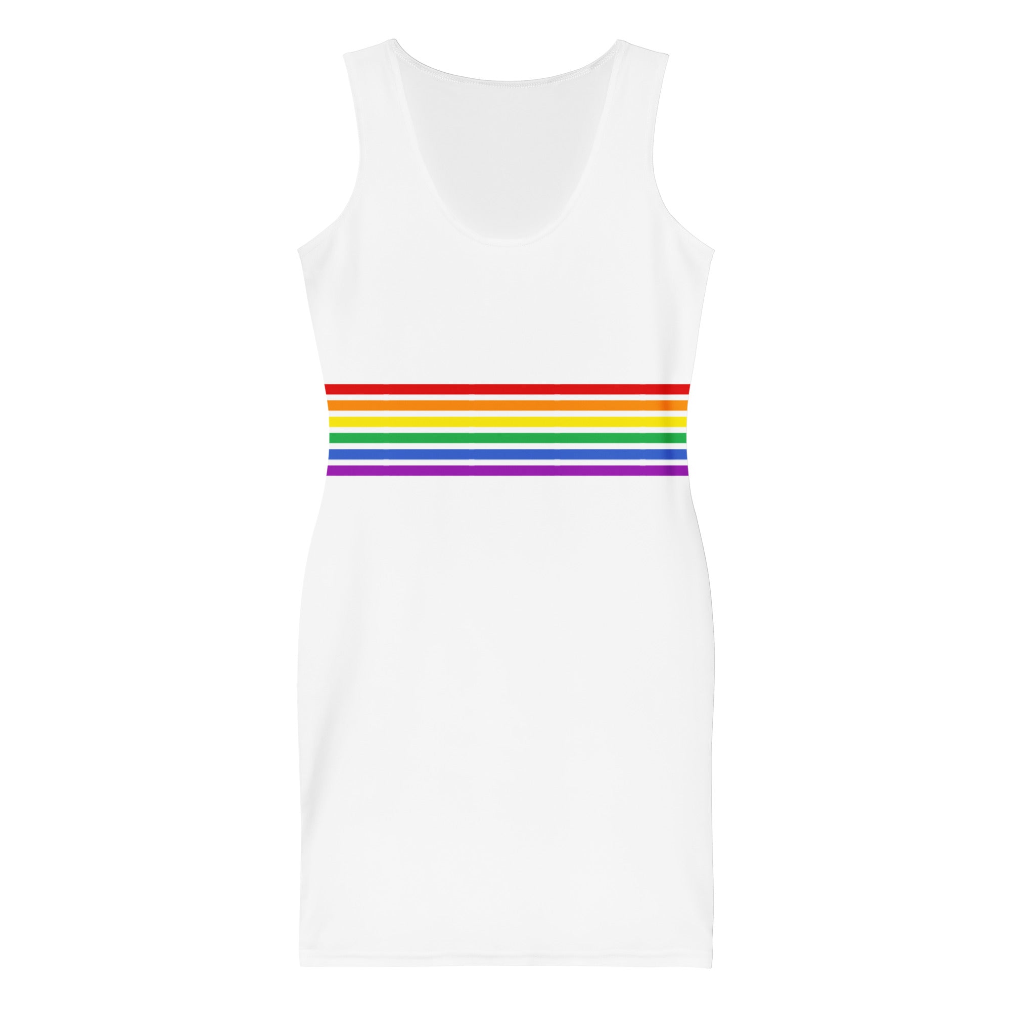 Bodycon-Kleid – Pride Flag