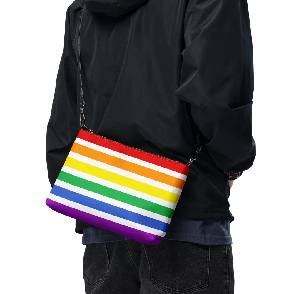 Umhängetasche mit Flagge - Pride