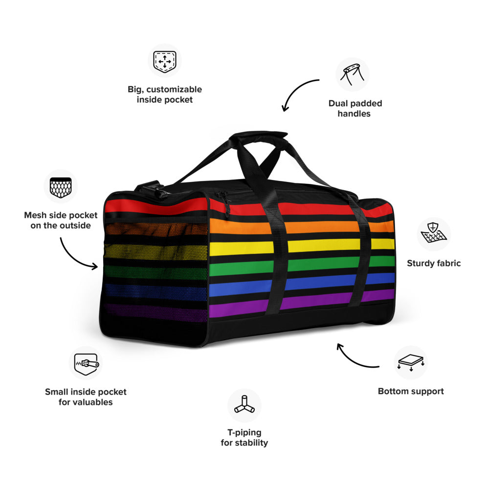 Duffle Bag - Pride Flag