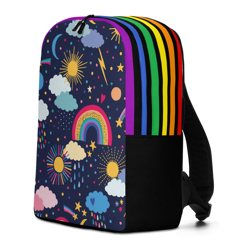 Minimalistischer Rucksack - Pride Flag
