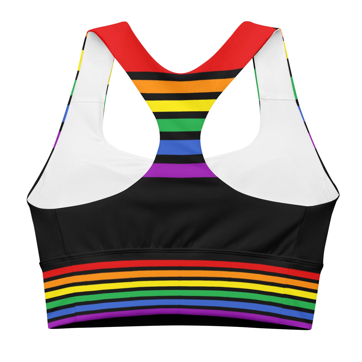 Sport-BH Longline – Pride Flag