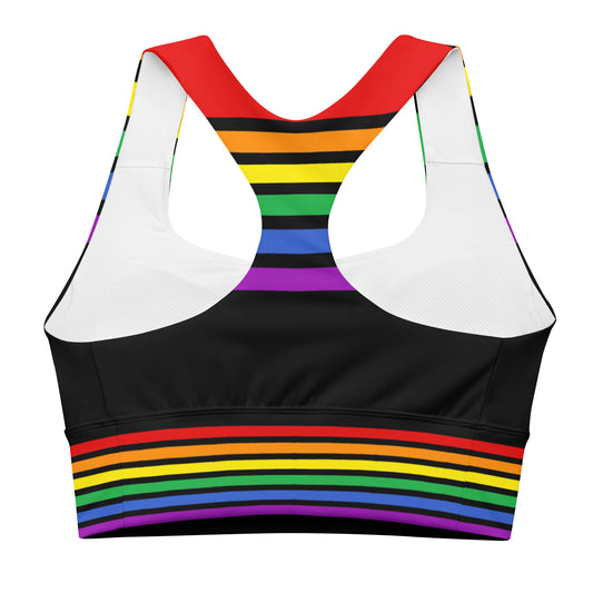 Sport-BH Longline – Pride Flag