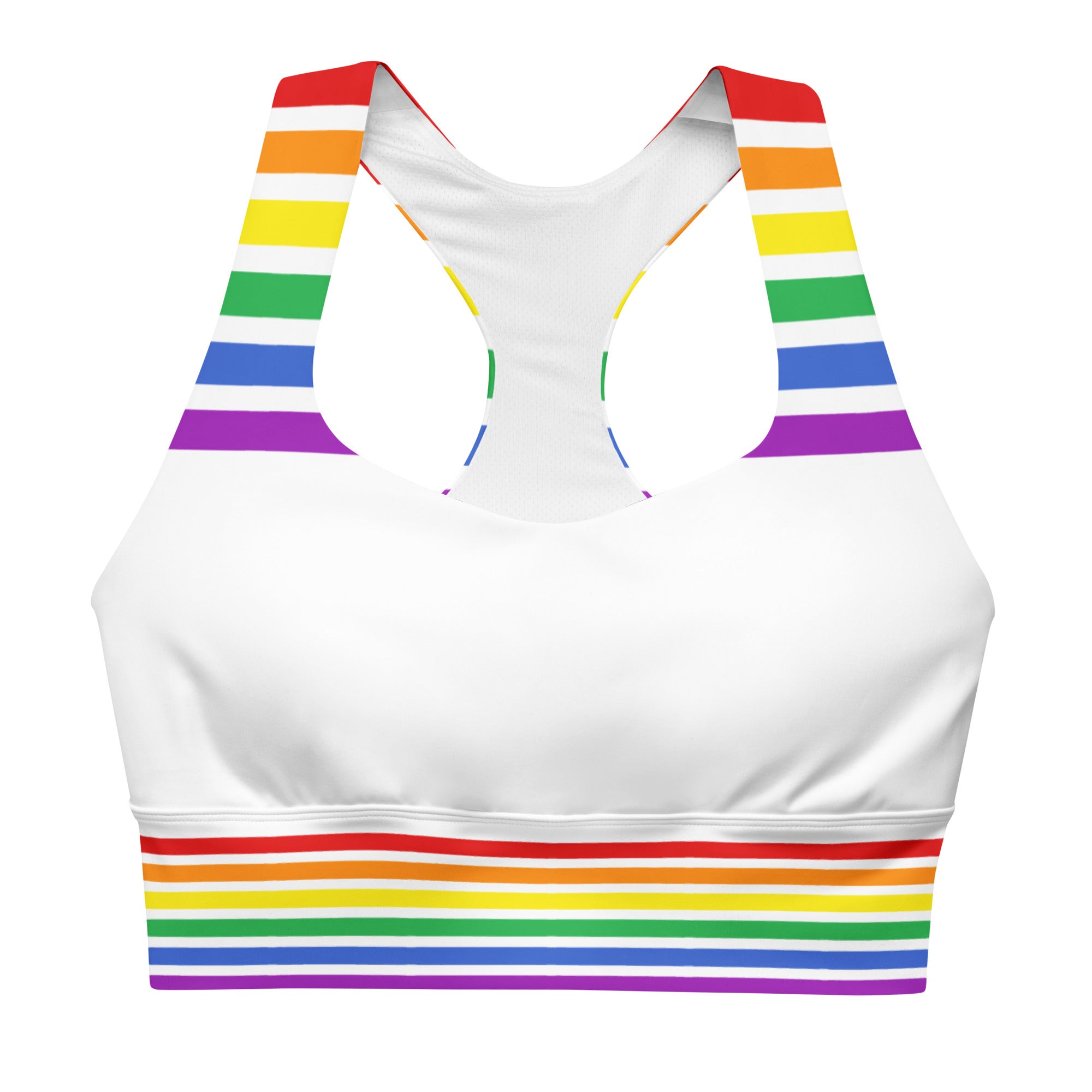Sport-BH Longline – Pride Flag