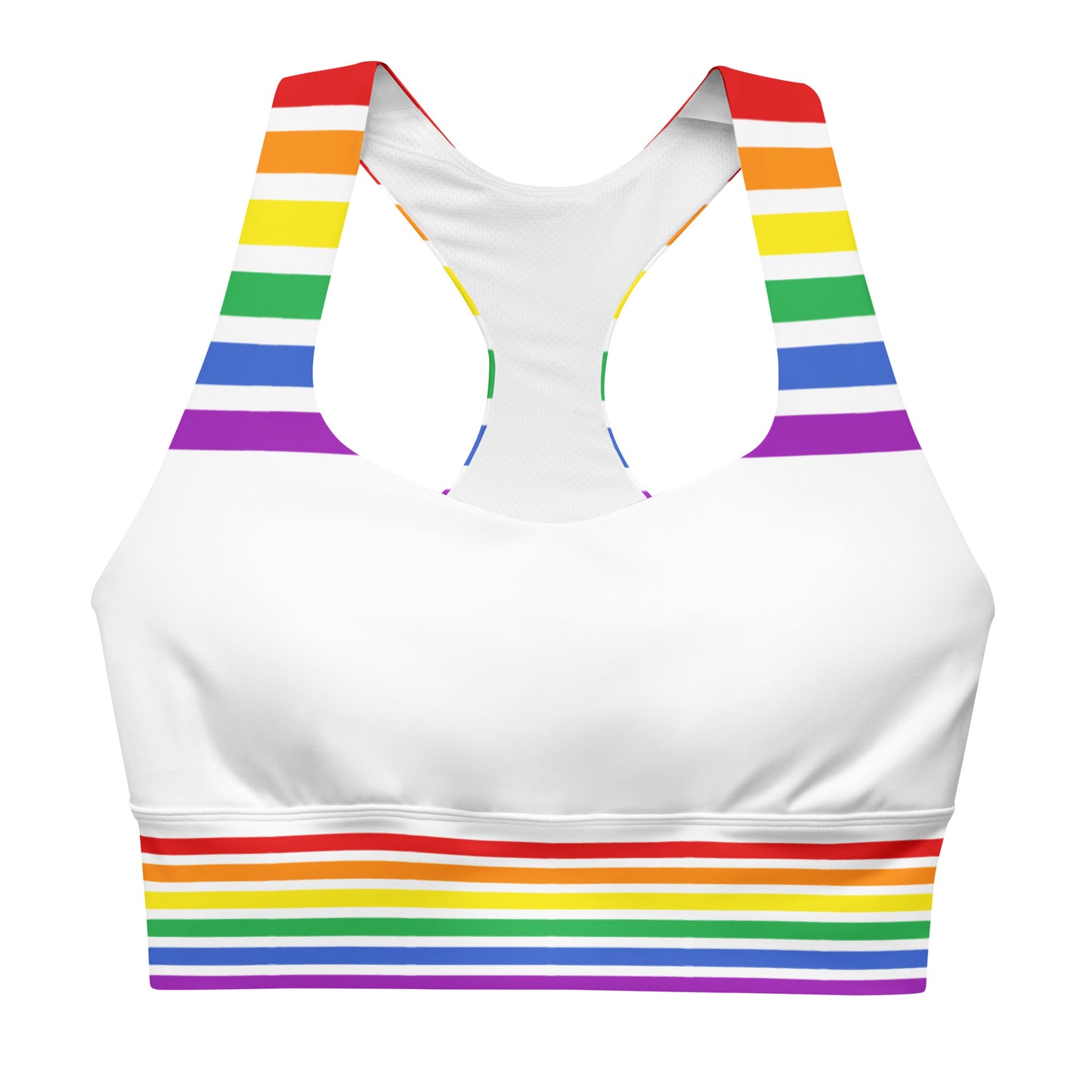 Sport-BH Longline – Pride Flag