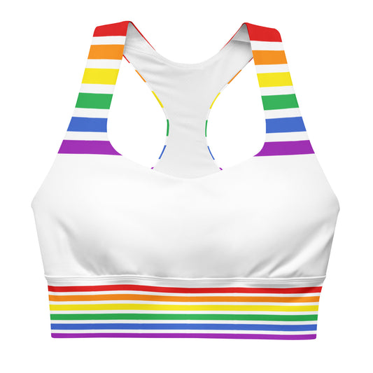 Sport-BH Longline – Pride Flag