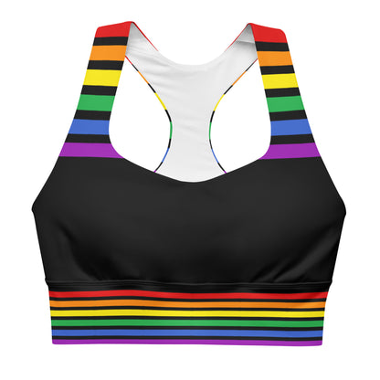Sport-BH Longline – Pride Flag