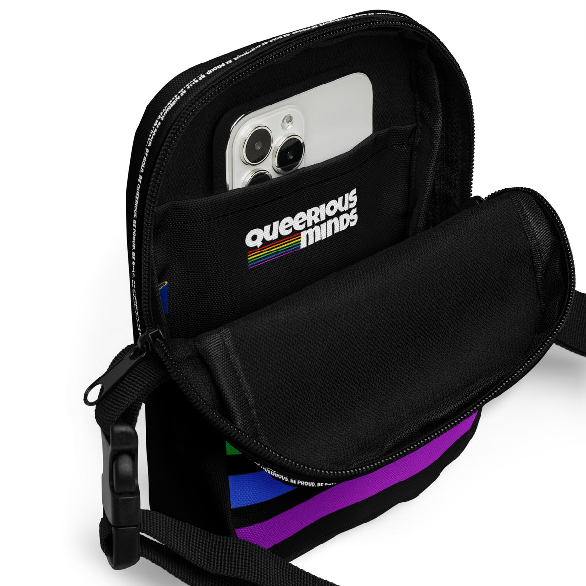 Nützliche Cross-Body-Bag mit Flagge - Pride