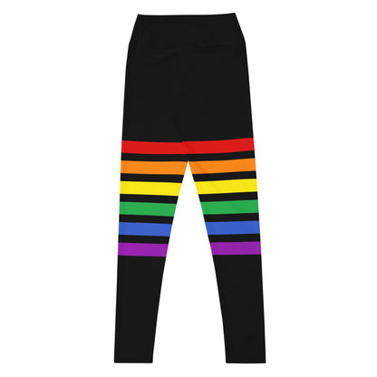 Yoga-Leggings – Pride Flag