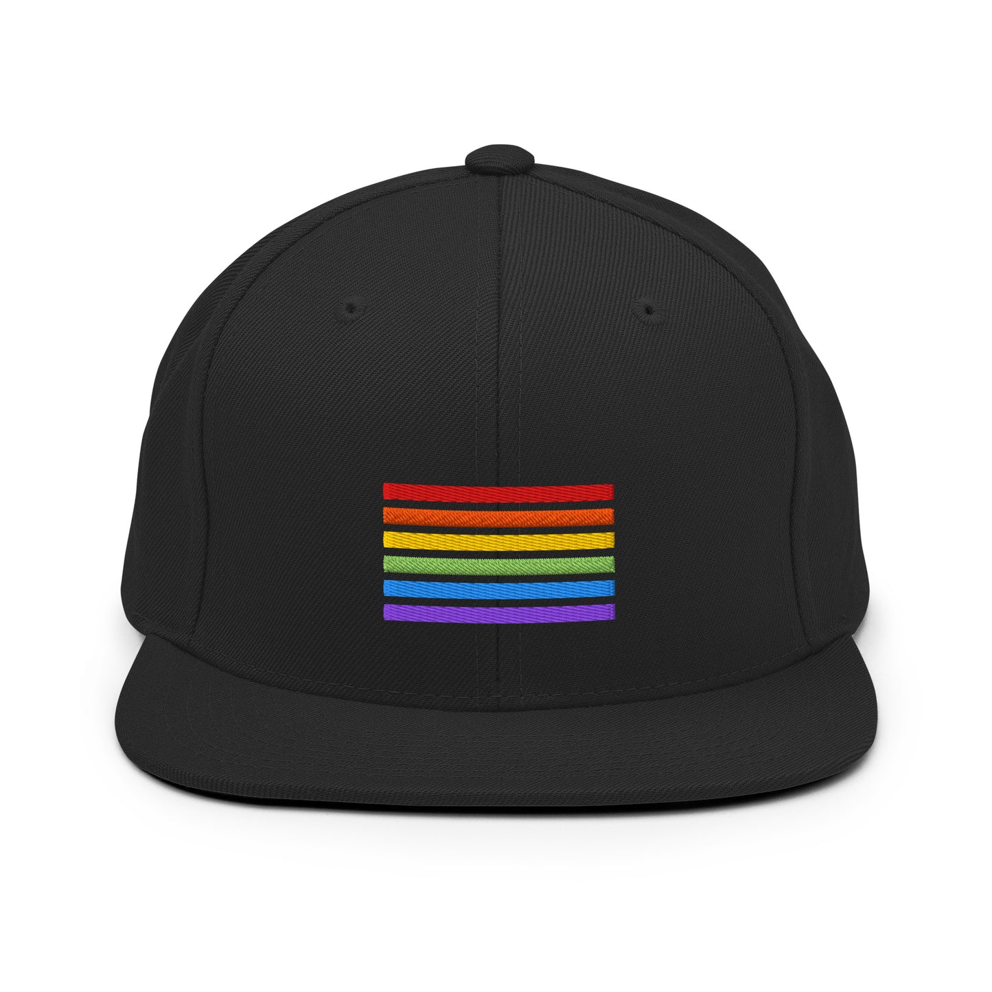 Snapback Cap - Pride Flag Patch