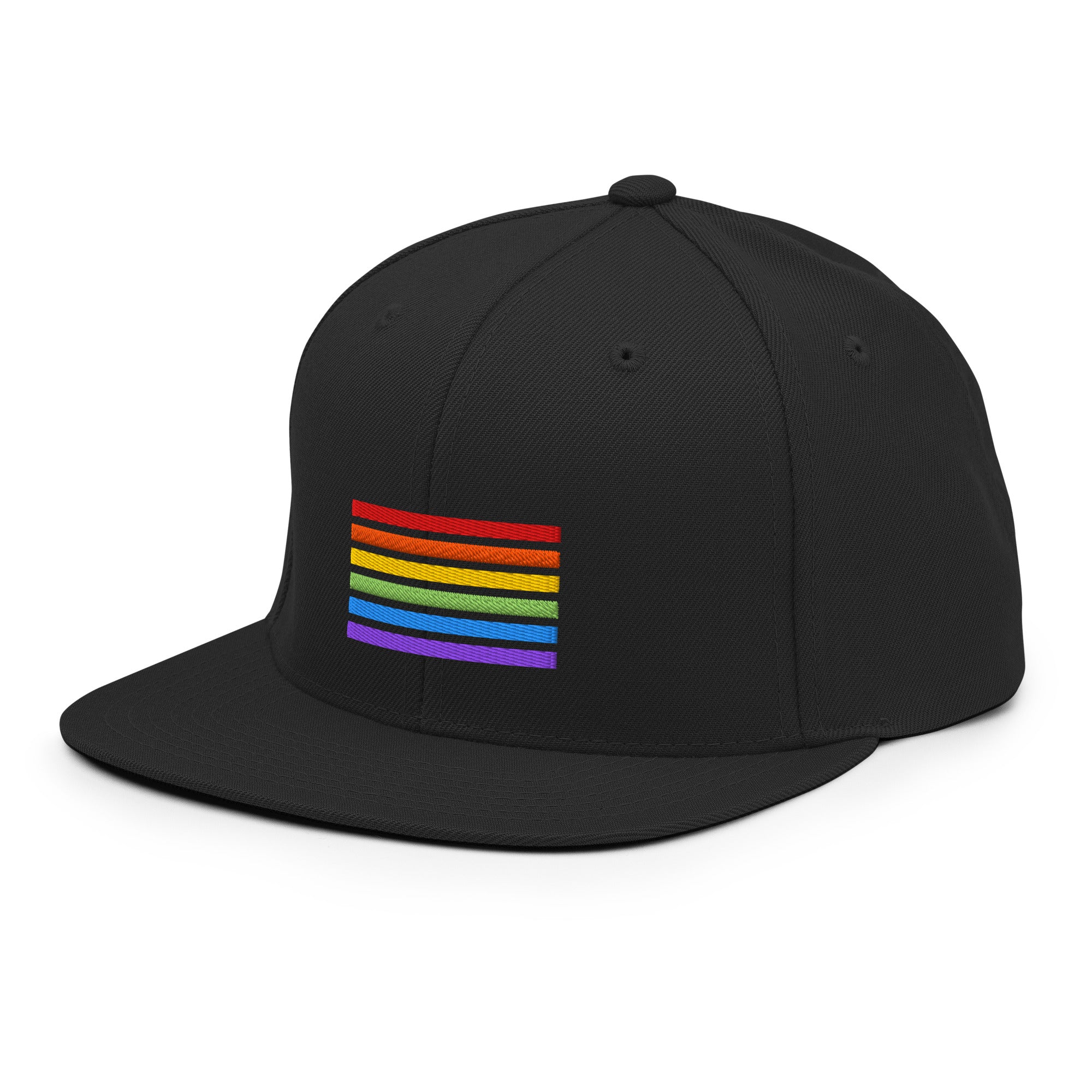 Snapback Cap - Pride Flag Patch