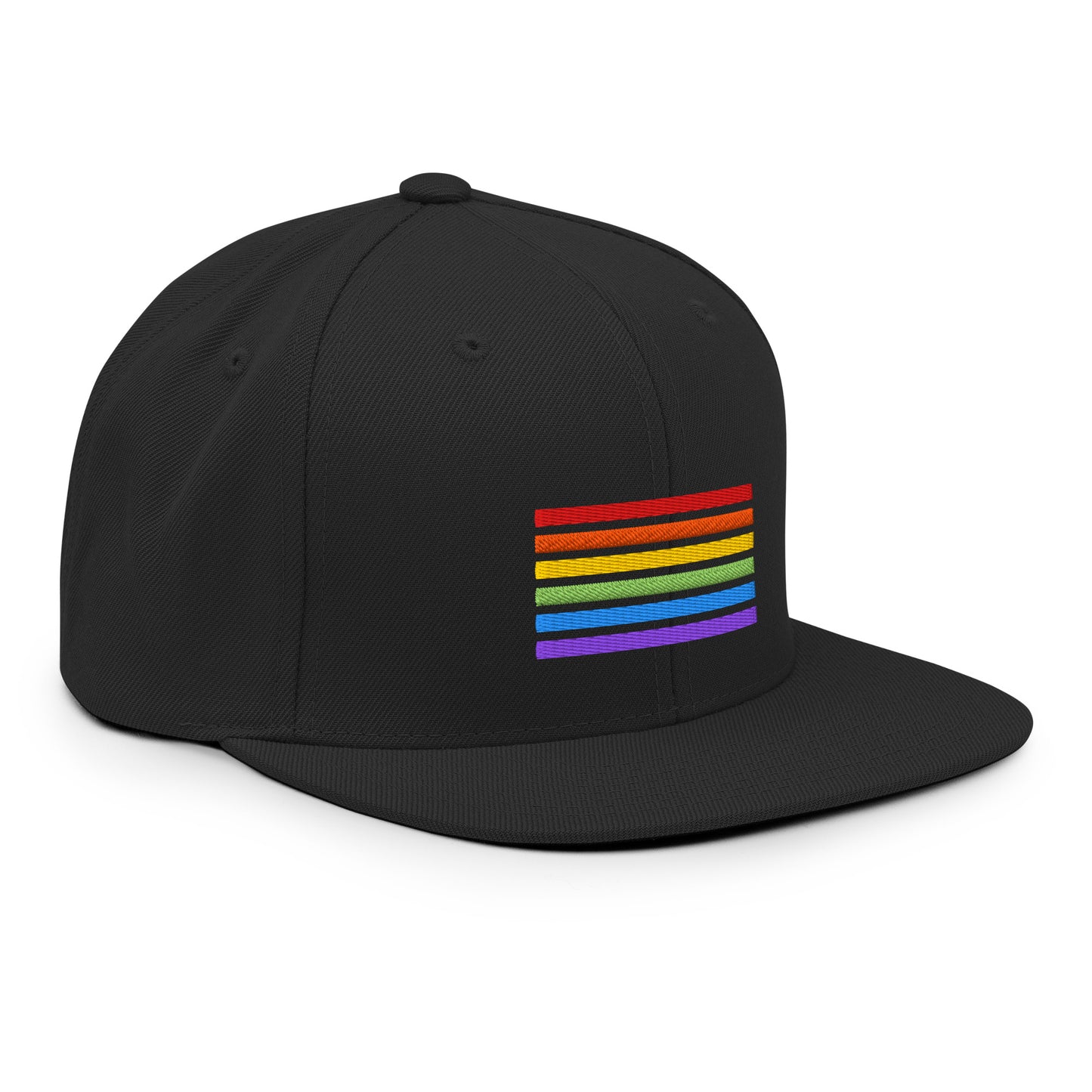 Snapback Cap - Pride Flag Patch