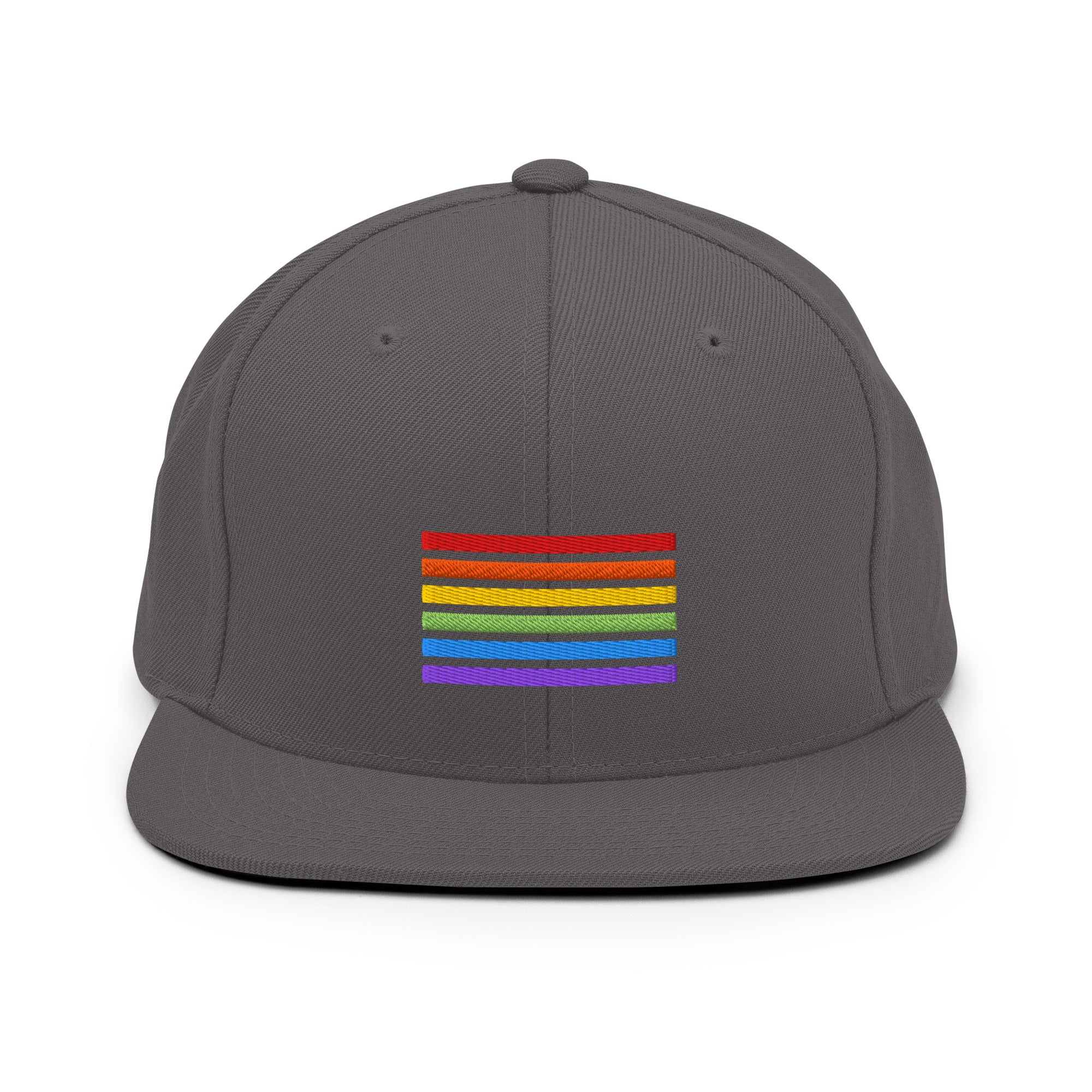 Snapback Cap - Pride Flag Patch