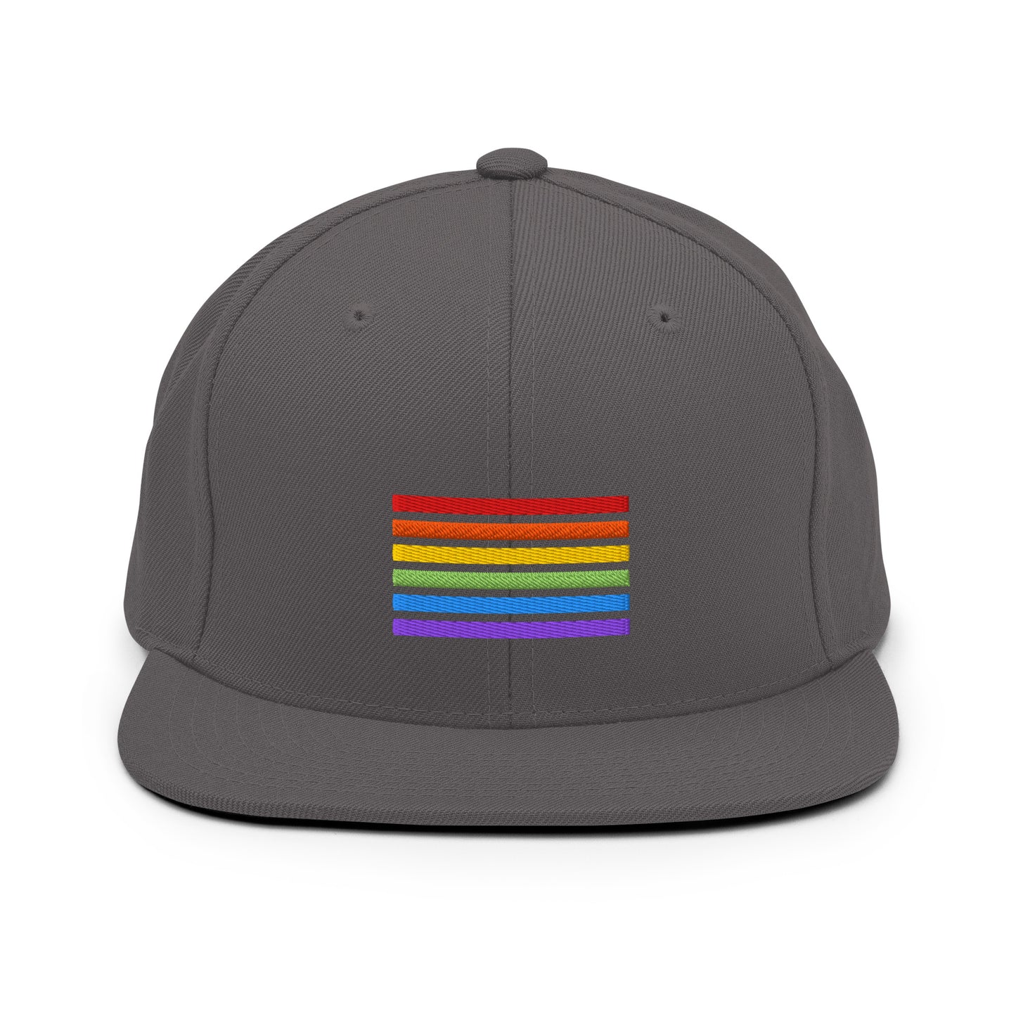 Snapback Cap - Pride Flag Patch