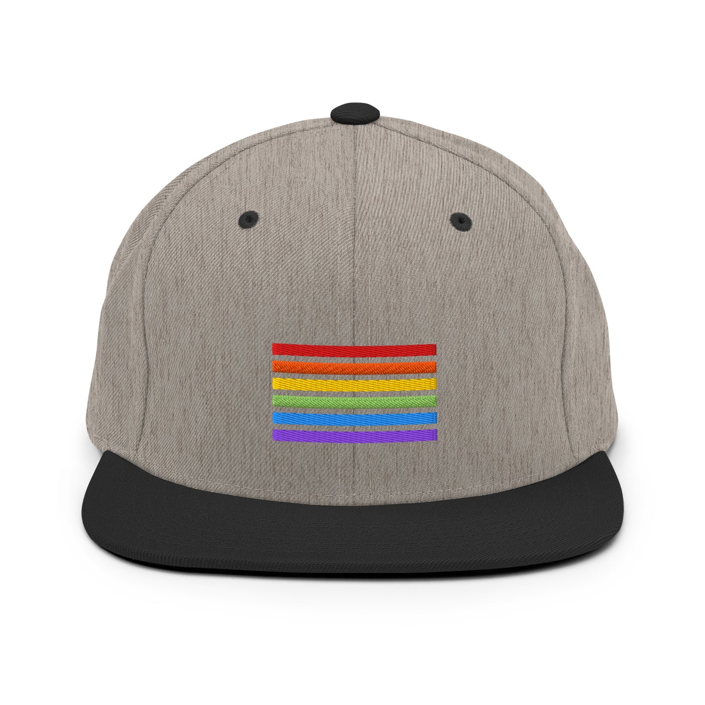 Snapback Cap - Pride Flag Patch