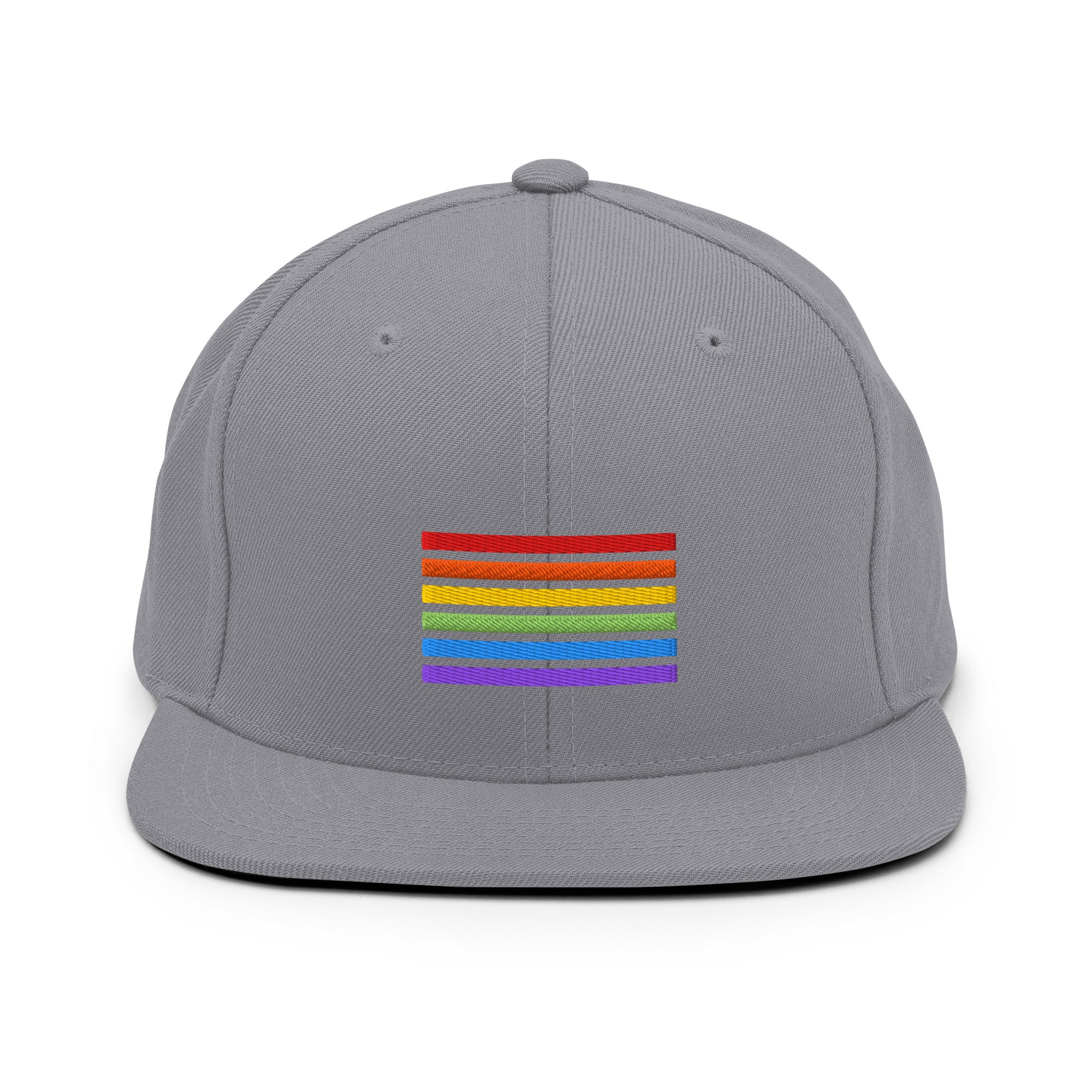 Snapback Cap - Pride Flag Patch