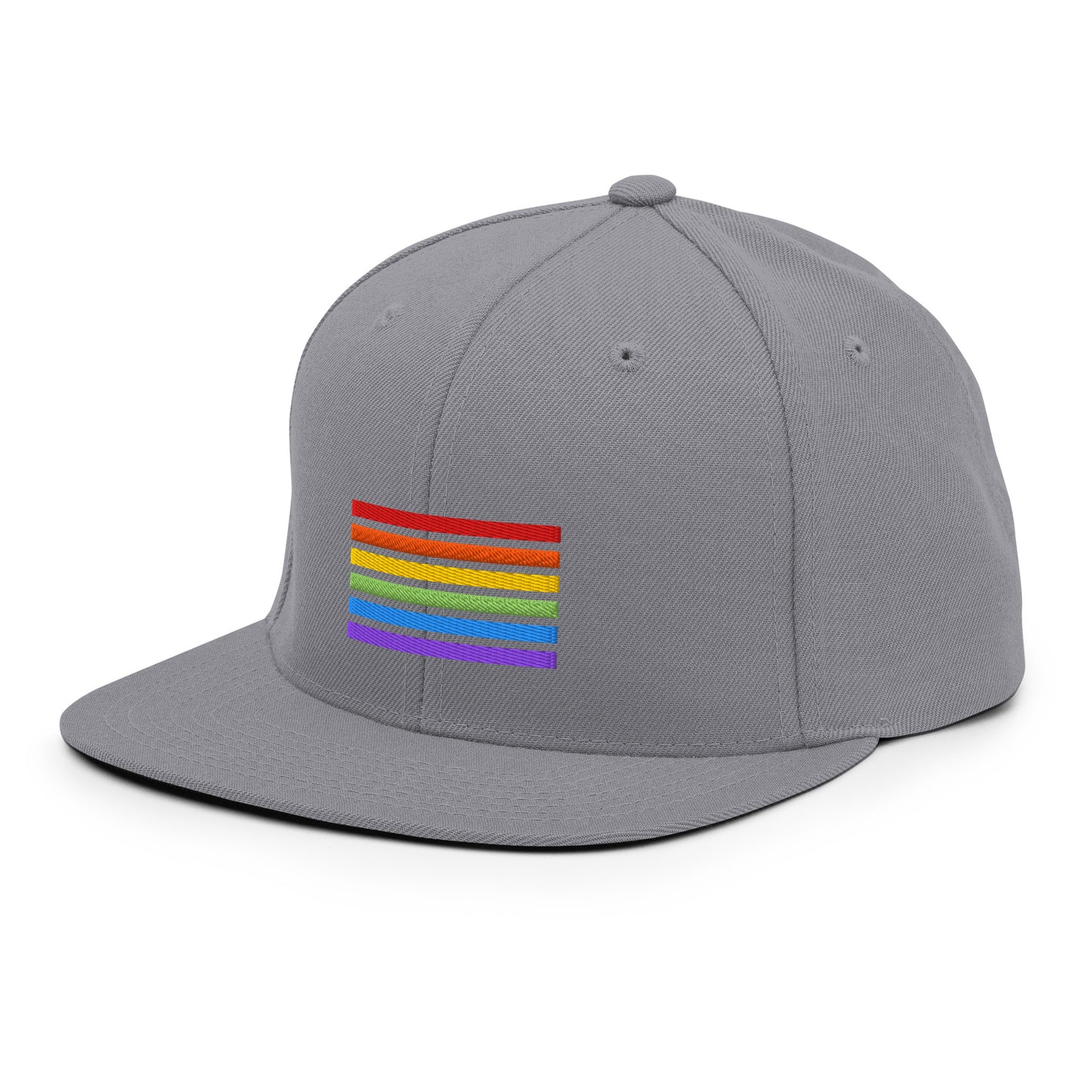 Snapback Cap - Pride Flag Patch