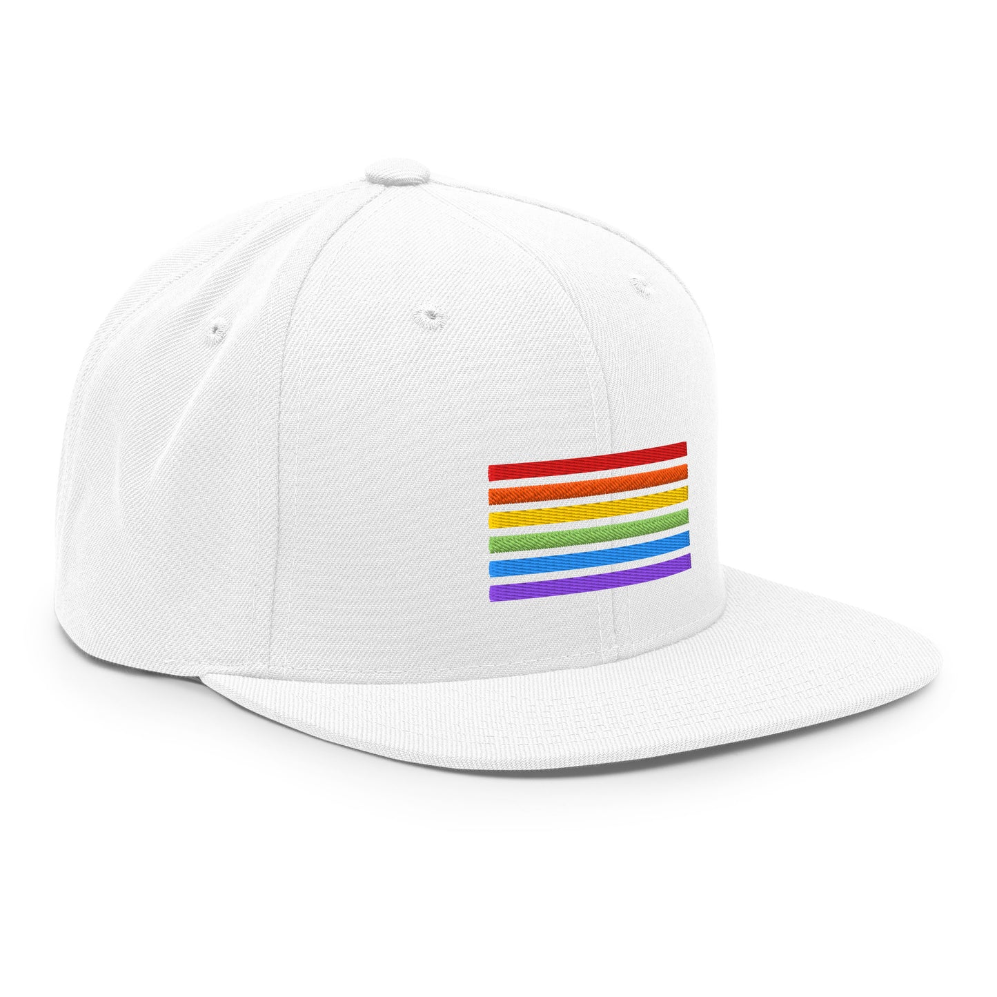 Snapback Cap - Pride Flag Patch