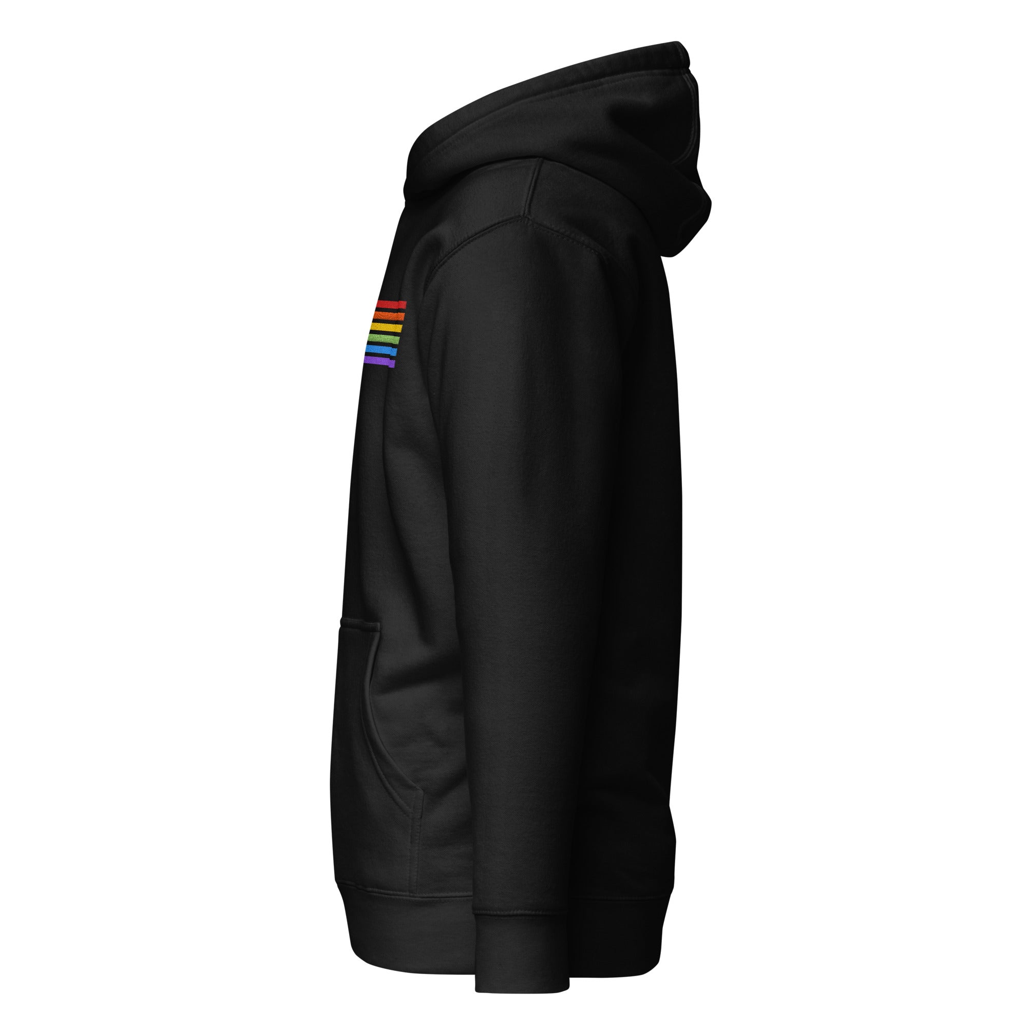 Classic Hoodie - Pride Flag Patch