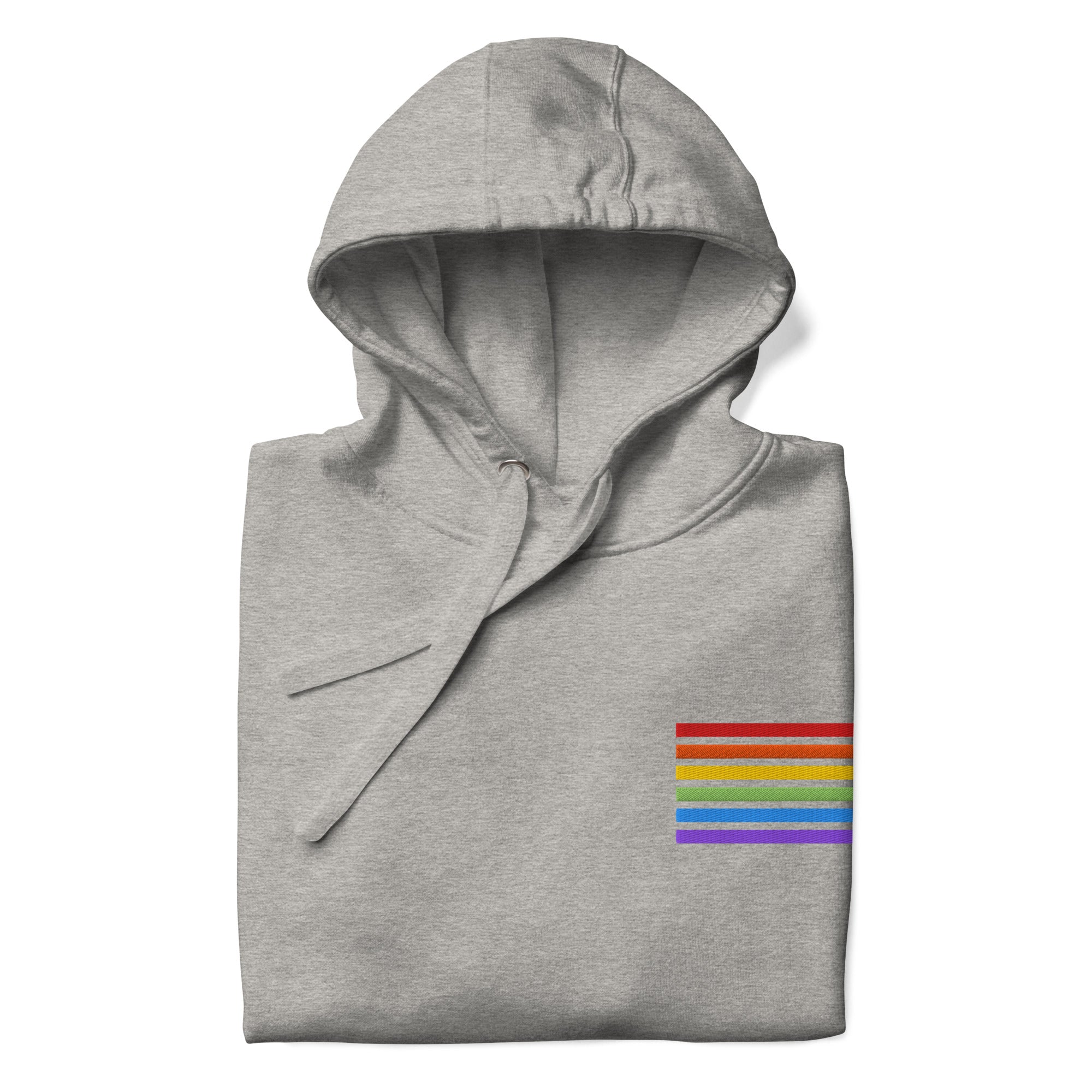Classic Hoodie - Pride Flag Patch