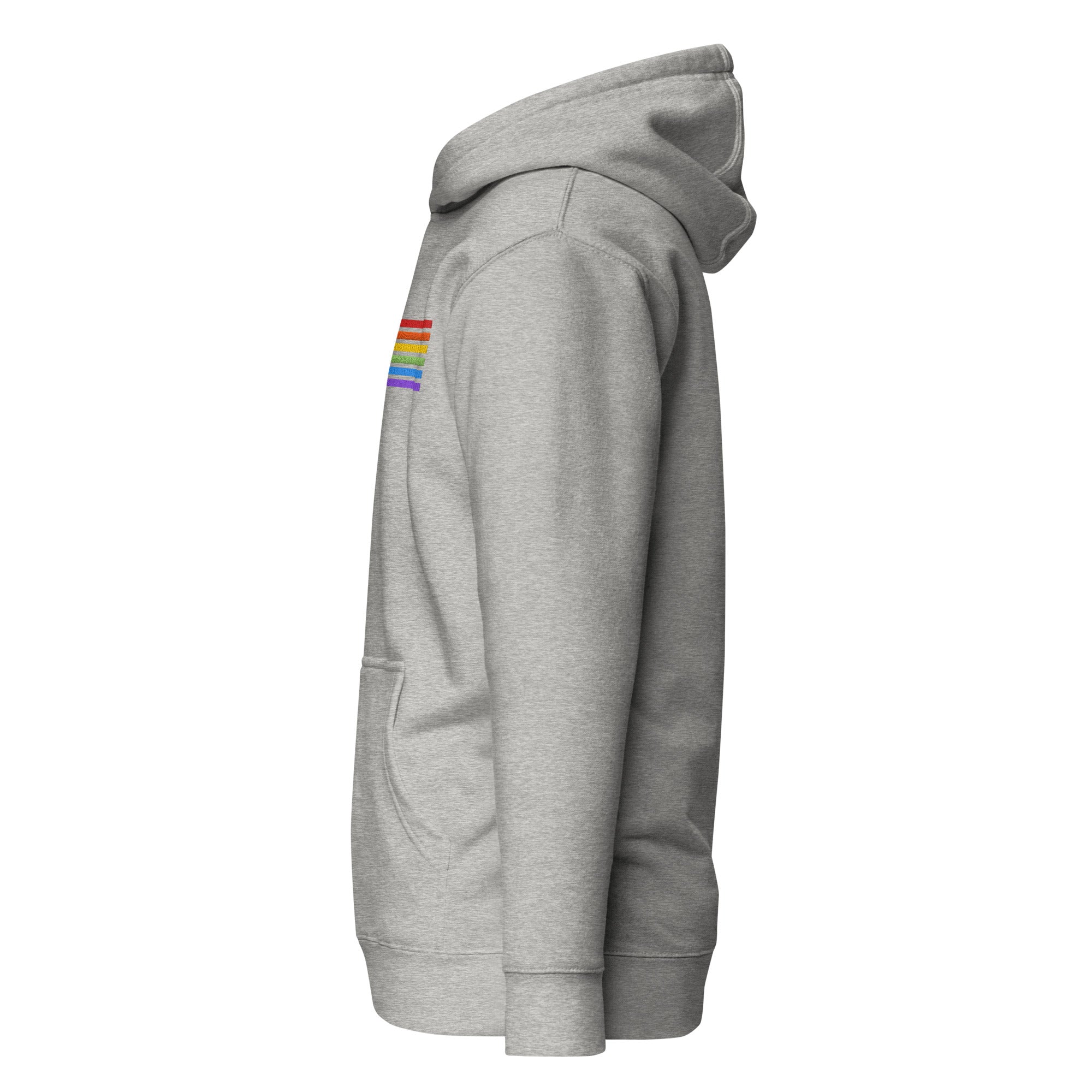 Classic Hoodie - Pride Flag Patch