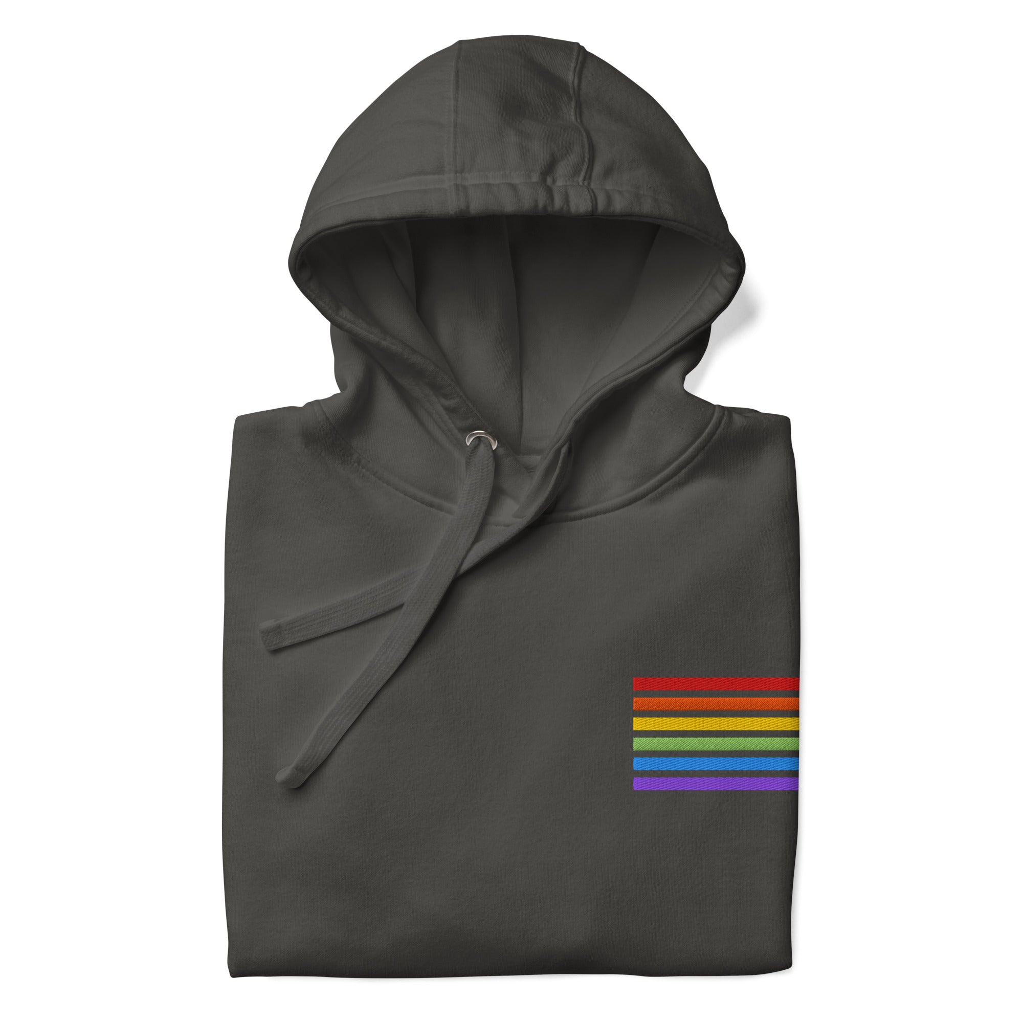 Classic Hoodie - Pride Flag Patch