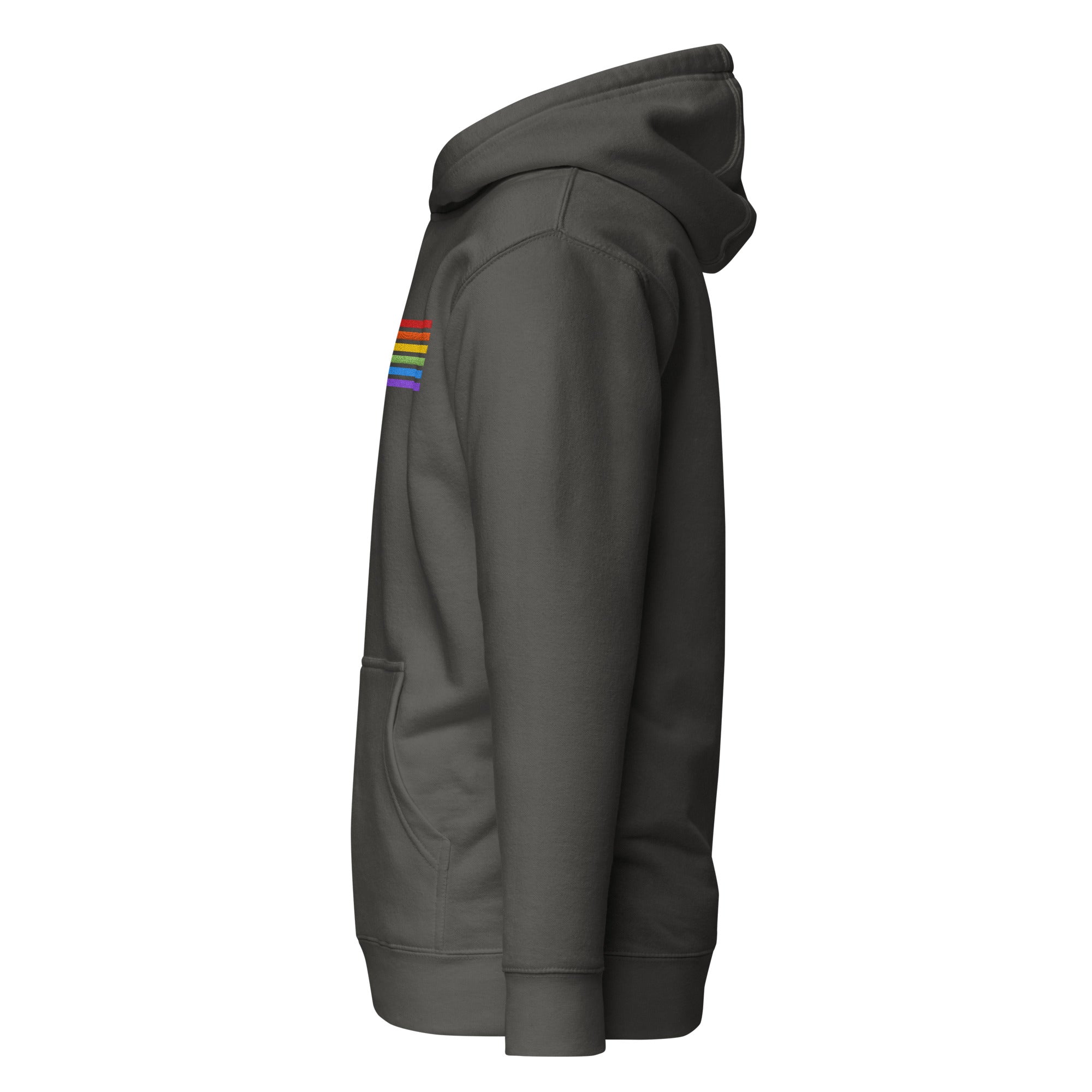 Classic Hoodie - Pride Flag Patch