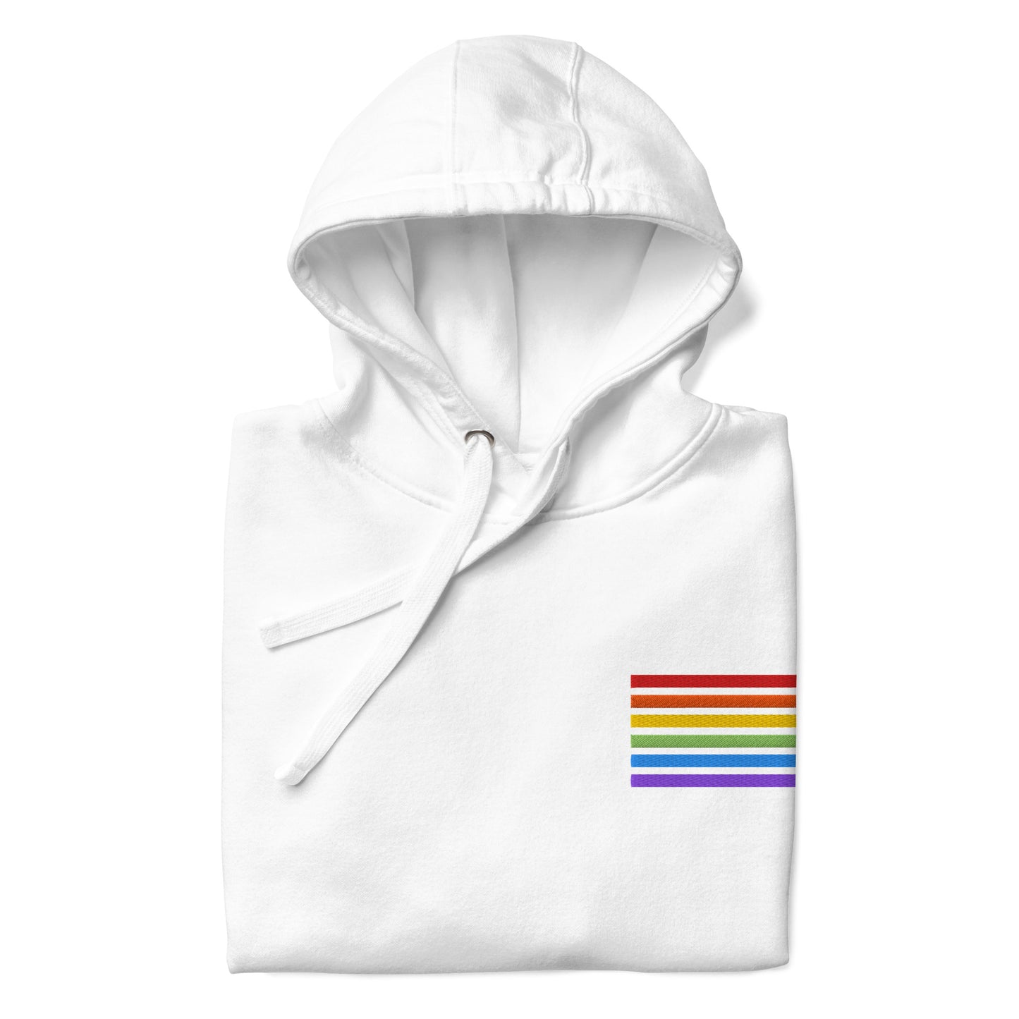 Classic Hoodie - Pride Flag Patch