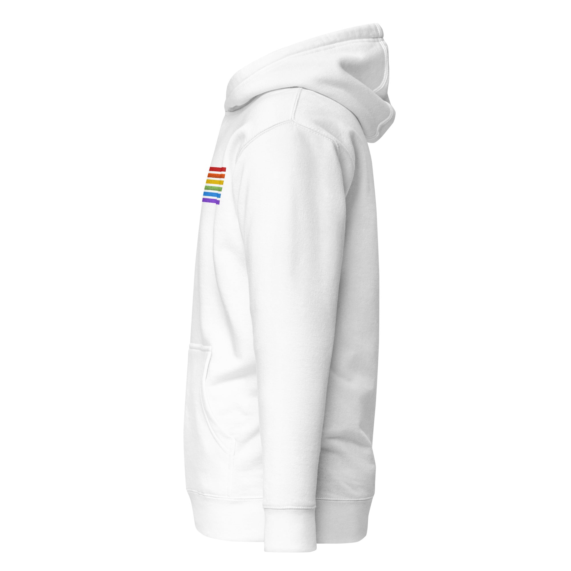 Classic Hoodie - Pride Flag Patch