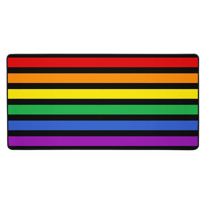 Schreibtischunterlage mit Flagge - Pride