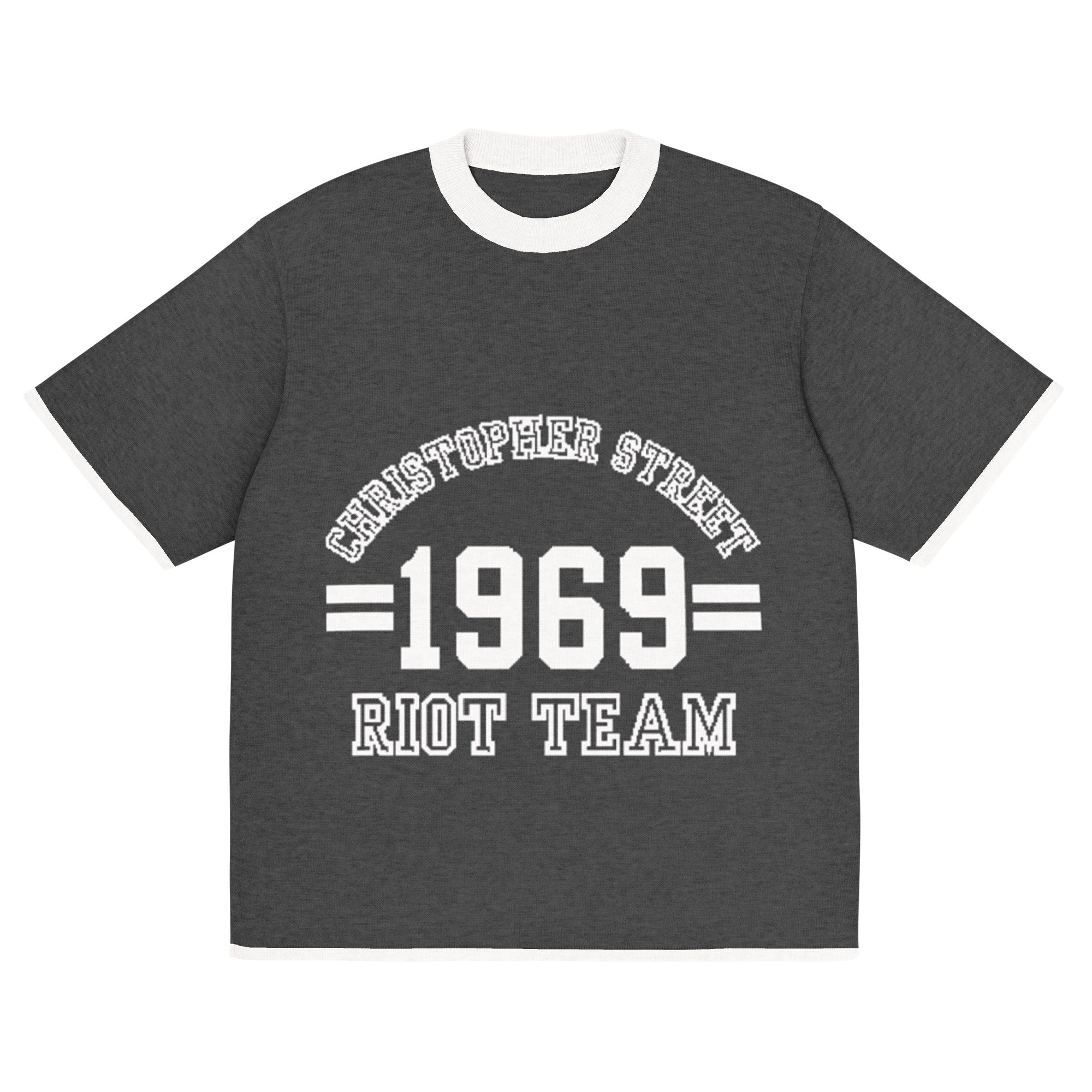 Gestricktes T-Shirt - Riot Team