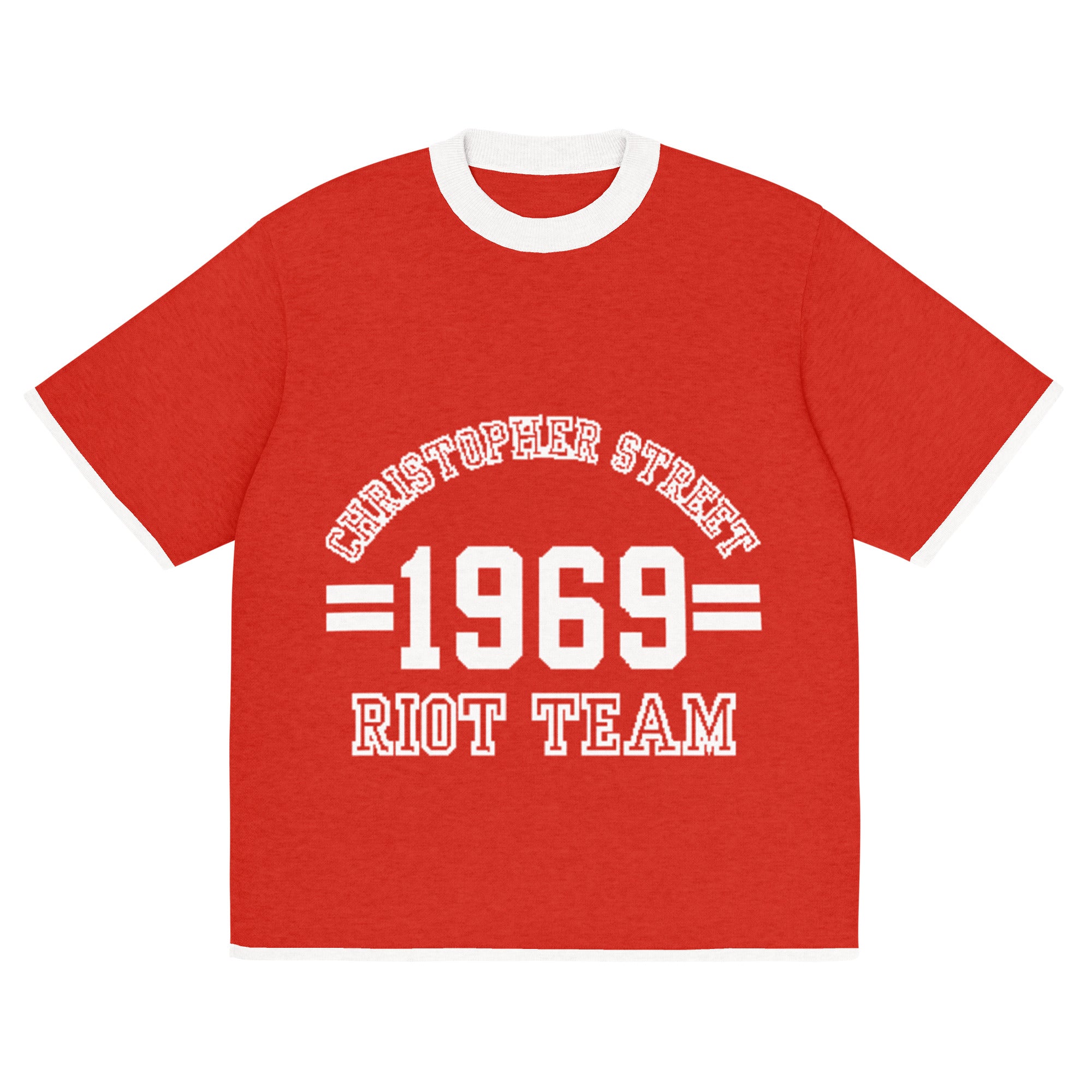 Gestricktes T-Shirt - Riot Team