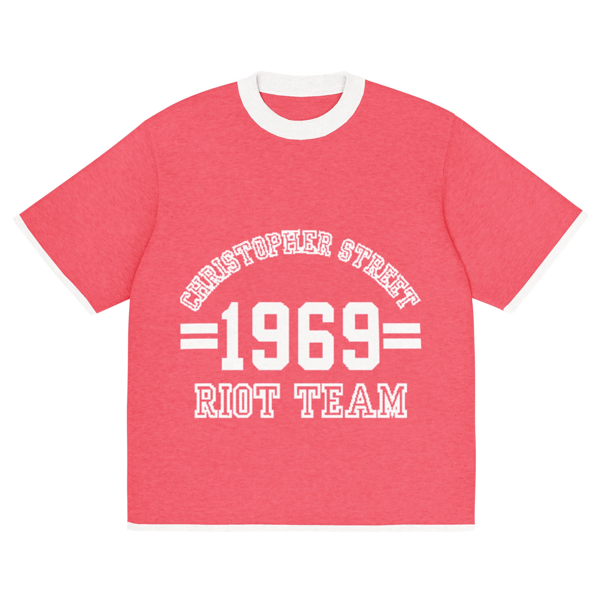 Gestricktes T-Shirt - Riot Team