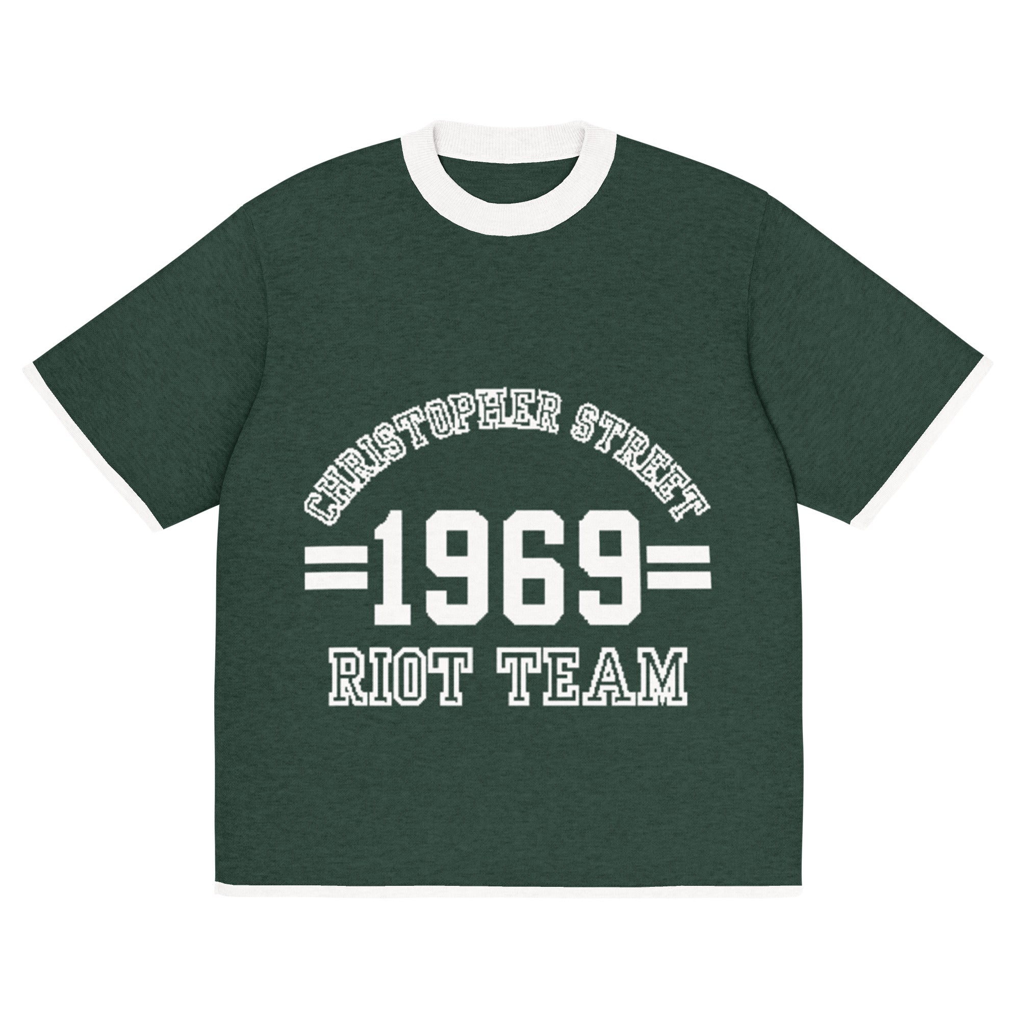 Gestricktes T-Shirt - Riot Team