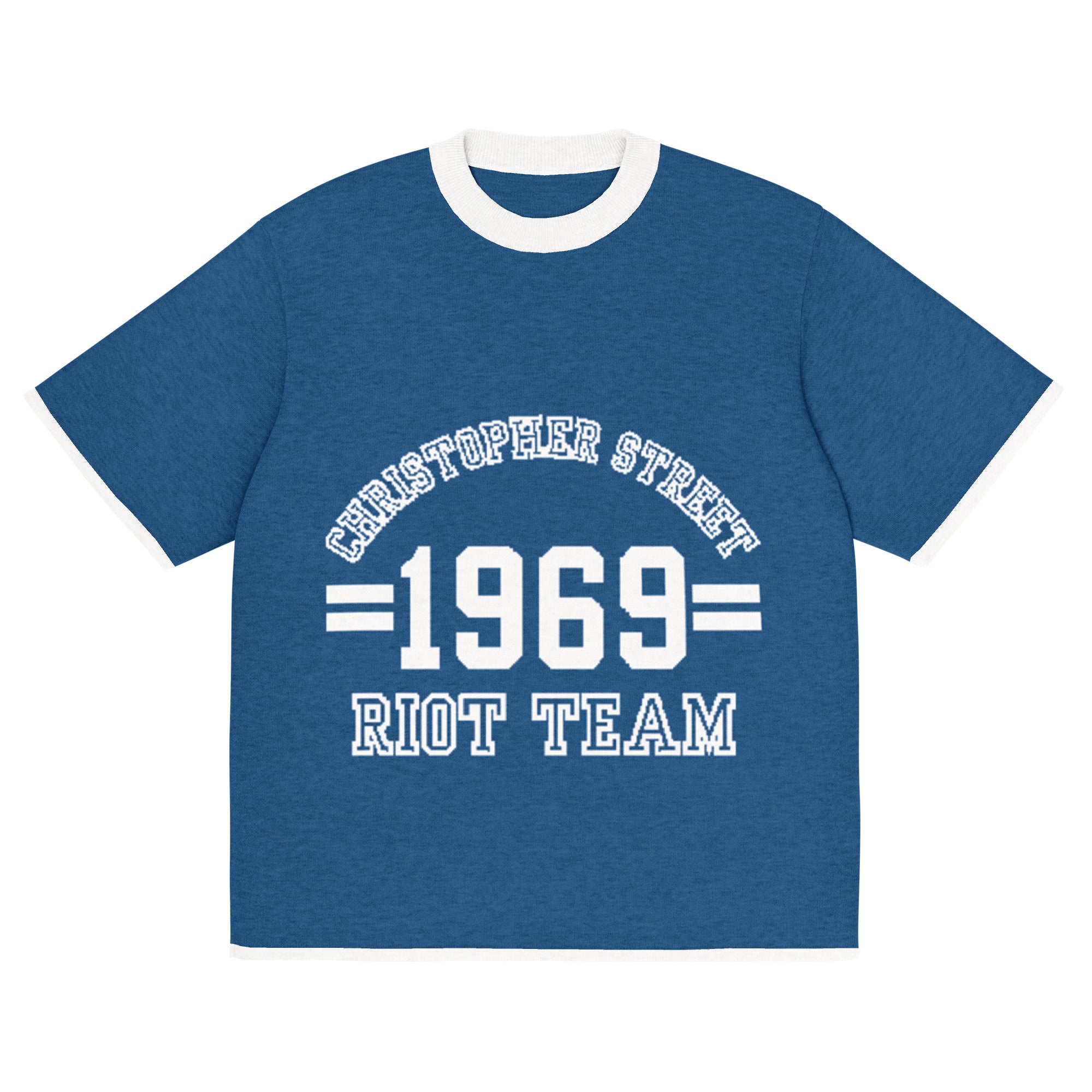 Gestricktes T-Shirt - Riot Team