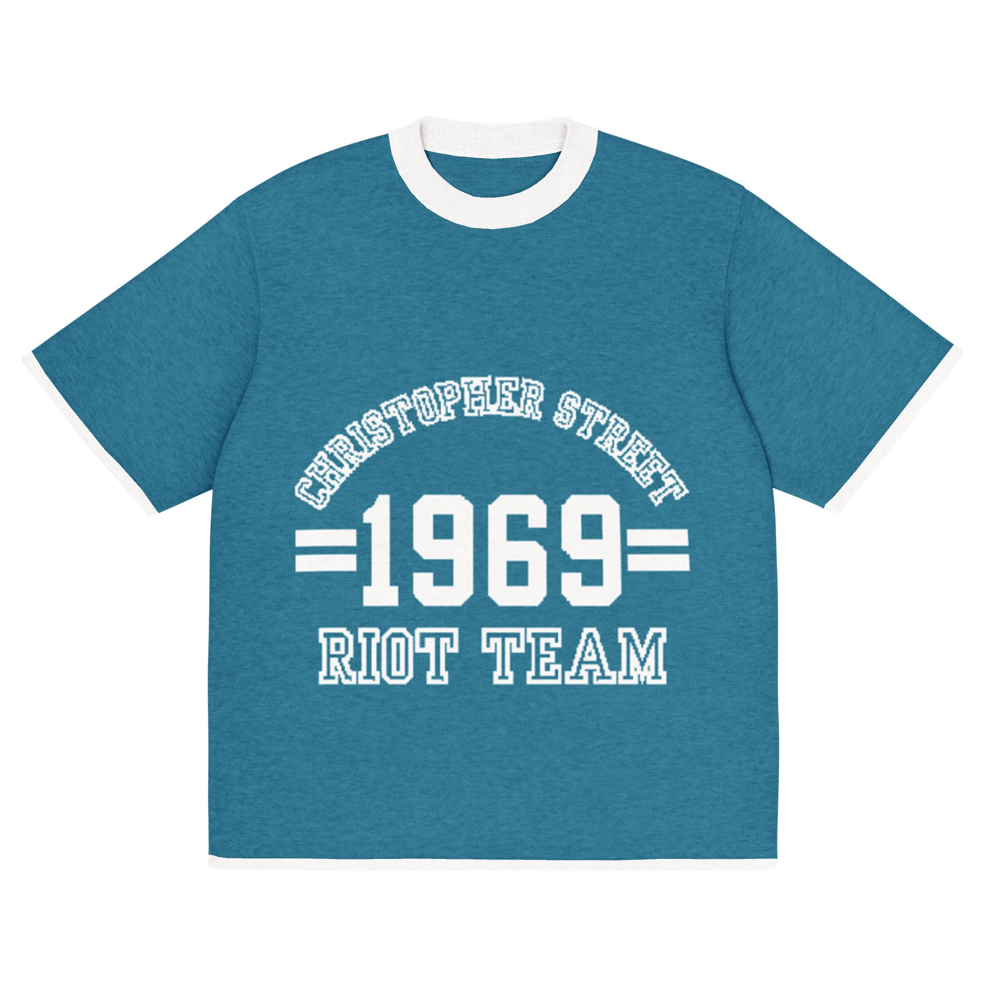 Gestricktes T-Shirt - Riot Team